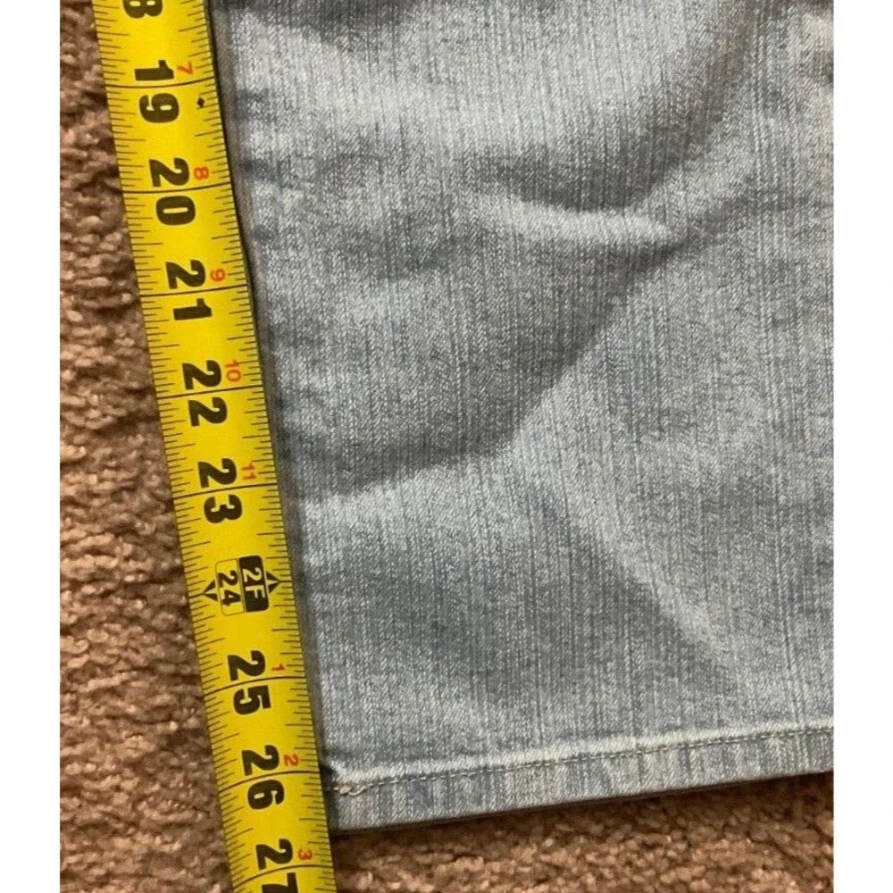 Gloria Vanderbilt Jeans Women's Amanda  Size 12P Blue Cotton Blend Straight Leg - Picture 4 of 7